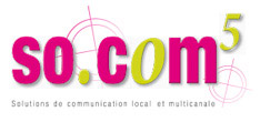 logo SOCOM5 - sac à pain publicitaire Annecy